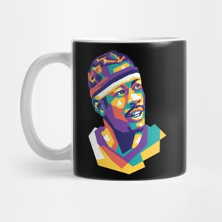 ALLEN IVERSON Art Design WPAP Mug